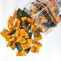 짱구샵 에어프라이기에 구워도 맛있는 큐브타입 손질필요없는 깐단호박 냉동미니단호박 1kg, 3팩