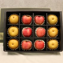 명품 과일 선물셋트 사과 배 혼합과일 백화점용 고급과일 1박스, 사과6과