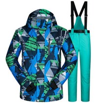 스포츠의류 워터프루프 남자 스키복세트