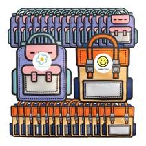 어린이집 유치원 생일 선물 답례품 구디백 책가방 지퍼백 포장 선물 봉투, 소형