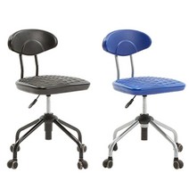 등받이환의자 거실 이쁜 의자 진찰용 과학실 실험실 편한 체어_[230425EA], 차밍(이동식)_파랑, 본상품선택