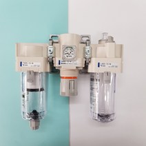 YPC 에어유니트 3점세트 C400-15-N 15A PT1/2 연우뉴매틱, C400-15-N(PT1/2)