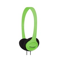 Koss KPH7G 휴대용 On-Ear 헤드폰 with Adjustable Headband - Green