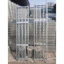 아시바 발판 페달 액세서리 활동 프레임 아연 도금 강철 발판 후크 운동 고리 가설 공사, 23 캐티 스퀘어 튜브 페달