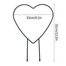 고추말뚝 고추지지대 고추대 고추대뽑기 고추말뚝 금속 식물 등반 프레임 철 꽃 잎 지원 튜터 스틱 식물 냄비 고정 스테이크 등산 극 실내 정원 액세서리, 닫힌 마음