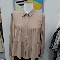 오조크 FORFCBA514P티어드블라우스-BE