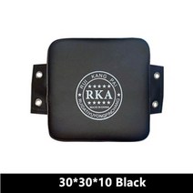 샌드백 킥복싱 미트 펀치볼 인조 가죽 벽 펀칭 패드 권투 펀치 목표 훈련 스포츠 더미, 블랙엠