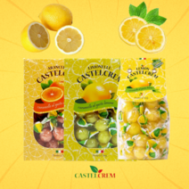 이탈리아 포지타노 카스텔크렘 레몬 입덧 사탕 임산부 간식 대용량캔디, 50g, 1개