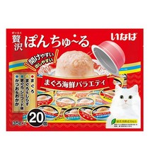 이나바 고양이 제이타크 퐁츄르, 참치&해산물 버라이어티 (TSC-114), 700g, 1개