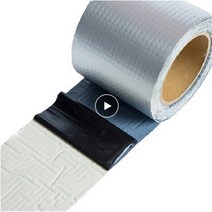 지붕방수시트 옥상 외벽 아스팔트 알루미늄 호일 테이프 덕트 씰링 내화 단열 씰 수리, 100mm, 5m