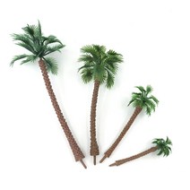 테라리움 만들기 재료 초록 야자수 모형 미니어처 4종 2P, 14cm_2개