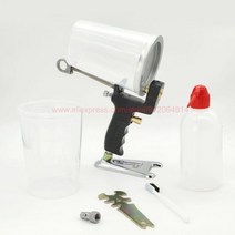 전문 G-100 휴대용 젤 코트 스프레이 건 5.0mm 유리 접착제 특별 에폭시 FRP 호퍼/접착제, 02 Gelcoat 2.5mm set