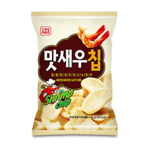 코스모스제과 맛새우칩, 25g, 13개
