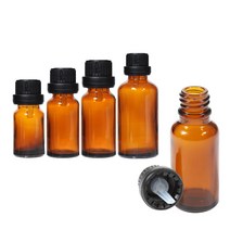 향수 용기 드롭공병 브라운 잠금캡 유리 액체용기, 블랙잠금캡 100ml