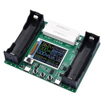 LCD/LED 디스플레이 디지털 배터리 용량 테스터 MAh MWh 18650 리튬 측정 보조베터리 감지기 모듈, 02 LCD display