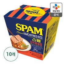 cj제일제당 스팸김치볶음밥220gx10개, 1세트
