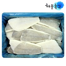 해물총각 이유식에 좋은 흰살생선 순살가자미 튀김 구이용10kg, 1박스, 10kg