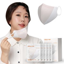 누이누아 아이테라 새부리형 원킬 구리 마스크 대형(L), 10개입, 1개, 로지화이트