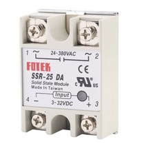 솔리드 스테이트 무접점릴레이 SOLID STATE RELAY DC AC 25A 25암페어 DIY 스위치 차단기 SSR-25DA SSR-25AA, SSR 25AA(AC전원 25암페어)