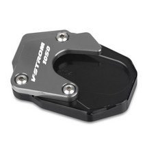SUZUKI VSTROM 1050 V-STROM 1050XT - 오토바이 부품 킥 스탠드 확장 풋 사이드 Enlarger Plate Pad, V-STROM 1050 3