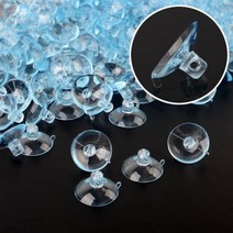 흡착고무 흡착판 큐방 26mm 1000개입 연결링 공예재료 투명반구, 상세페이지 참조