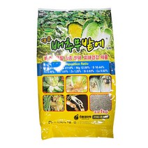 배추무밭에1kg 배추 무 전용 밑거름 퇴비 비료 병해충예방 살균 속썩음병 노균병 무름병 붕소 칼슘 결핍증 해결, 대유 배추무밭에1kg(60평)