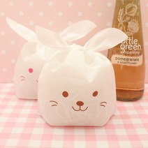 아줌마난다 부활절 계란포장모음, ED05_토끼보자기브라운(소/5장), 1개