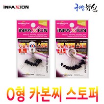 구짱낚시 동명 DIF-9881 O형 카본찌 스토퍼/중층 내림낚시 수심변동 억제스톱장치, O형 카본찌스토퍼, S