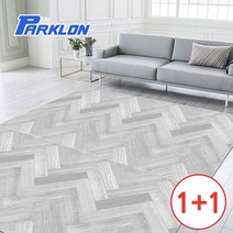 1+1 파크론 헤링본 우드 놀이방매트 200 x 140 2ea, 에버닌