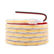 LED 스트립 줄조명 RGB 조명 IP68 방수 COB 부드러운 테이프 고밀도 밝은 라이너 12V 24V 5m 10m 15m 20m 05m 320LED RA90 304060, 2-pin wire, 12v warm white_0.5m