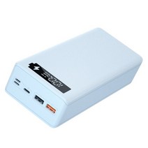 댕댕구리 배터리 충전기 상자 16x18650 DIY 보조베터리 케이스 LCD 디스플레이 전원 쉘 부품, C16PD White