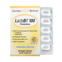 CGN 락토비프 프로바이오틱스 1000억 CFU 30베지캡슐 LactoBif 유산균, 1개, 기본