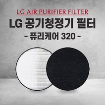 엘지 공기청정기 AS121VRST 필터 PURI CARE 320 국내산 H13, 1개, 008.헤파필터 단일 (프리미엄형)