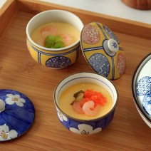 마티아 홈 일본 식 자왕무시 일식 계란찜 그릇 차완무시 차왕무시, 하나야