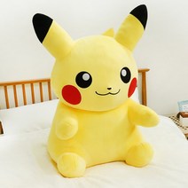 포켓몬 뉴 피카츄 점보 인형 100cm 대형 동물 곰 캐릭터, 1개, 피카츄인형