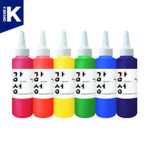 (사은품증정) 감성물감 140ml 6색 스노우키즈 유아 아기 색감교육 핑거페인트 유아물감 미술놀이 물감놀이 촉감놀이, 감성140(6색)+사은:포리멀티(랜덤)