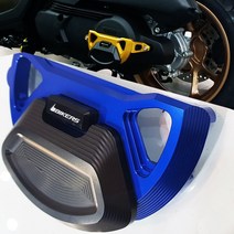 야마하 NMAX125 21년부터 엔진커버 구동계 보호 가드 바이커즈, 블랙, 1개