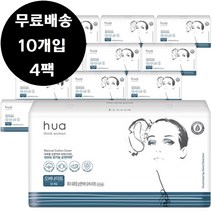 암웨이 후아 순면커버 오버나이트 생리대 10P x 4팩