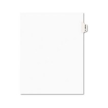 Avery-Style Preprinted Legal Side Tab Divider Exhibit B Letter White 25/Pack null, 1, 25/Pack, White, Letter, Exhib