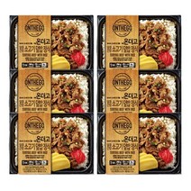 온더고 소고기 덮밥 정식 290g * 6개 [도시락]