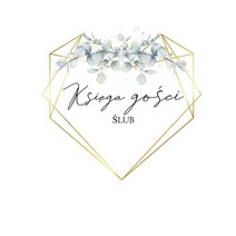 LUXURALS Wedding Guest Book Polish Biala ksiega gosci weselnych z eukaliptusowym sercem biale stro