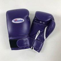 정품 직수입 위닝트레이닝 권투 복싱 글러브 위닝 트레이닝 복싱 글러브 16온스 MS600B, 보라색
