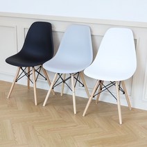 에펠 체어 식탁 카페 인테리어 책상 화장대 디자인 포인트 학생 사무용 보조 의자, 화이트