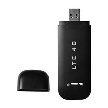 무선 라우터 4G LTE 무선 USB 동글 와이파이 라우터 150Mbps 모바일 광대역 모뎀 스틱 SIM 카드 어댑터, 02 Black