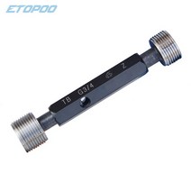 나사선 나사탭 나사 링 게이지 G 파이프 플러그 정밀 외부 피치 테스트 도구 G116 G18 G14 G38 G12 G34, 01 G plug gauge_10 G1-1-2