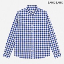 뱅뱅 3도 고방 체크 셔츠 NSD258