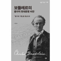 이노플리아 보들레르의 풍자적 현대문명 비판 589 살림지식총서, One color | One Size@1