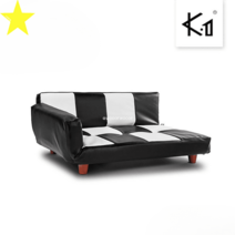 펫소파 애견가구 소파 강아지 고양이 방석 반려동물 침대, XL-초대형, 흑백 칸