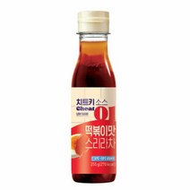 CJ더마켓 황금 레시피 밀키트 즉석 식품 홈파티 편의점 휴게소 치트키소스 떡볶이맛스리라차 튀김 매운 오뎅 국물 가래떡 로제 밀떡 치즈 255G, 11개