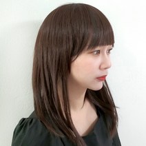 모위드 긴머리 수제 여자 항암치료 가발 mo110A, 클립미포함, 4(갈색)